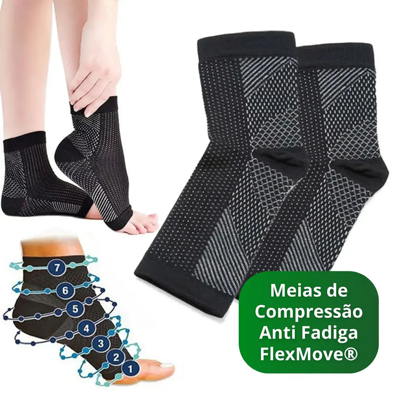 Meias de Compressão Anti Fadiga FlexMove [Últimas Unidades]