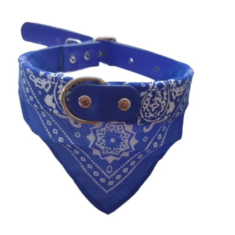 Coleira com Bandana para Cães e Gatos - Charme e Conforto em Um Só Acessório!